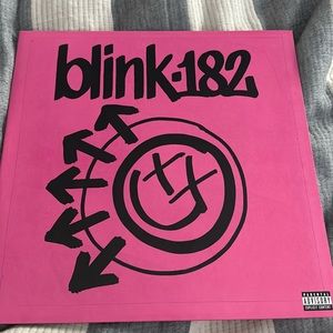 Limited Edition Blink 182 One More Time Vinyl Coke Bottle Clear
